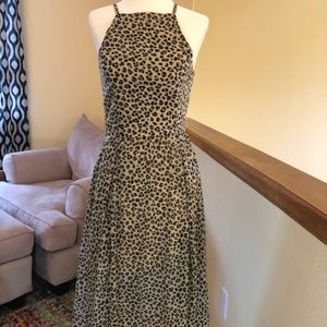 A&F Midi Leopard Print XS